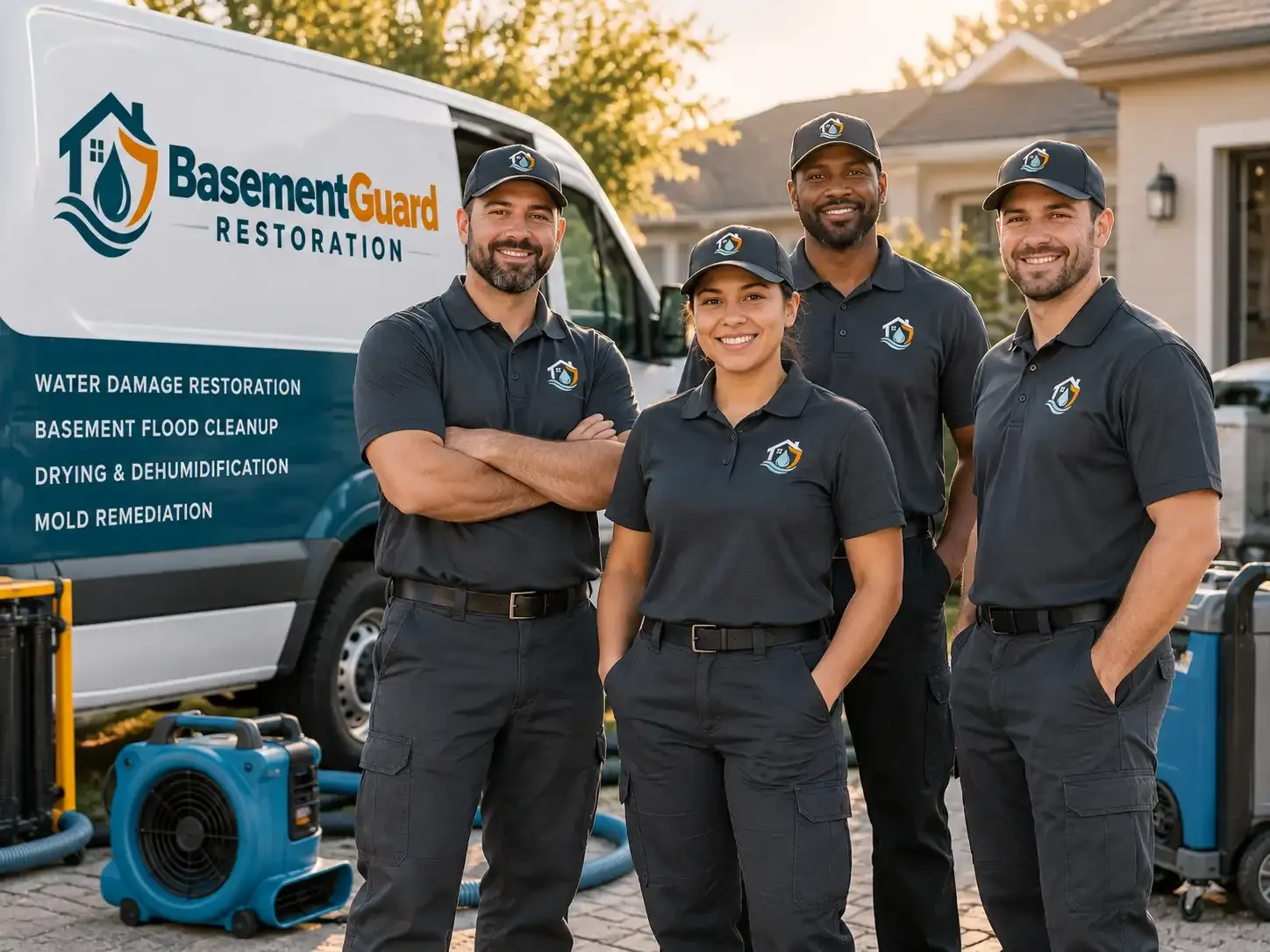 Basement Water Damage Restoration company in St Columbans, NE